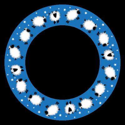 sheep asleep $ round preview