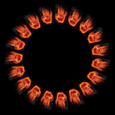 flame hand $ round preview