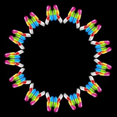 vitamin pills round preview