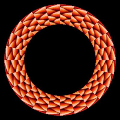 carrot mandala round preview