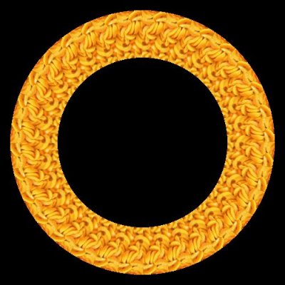 peaches mandala round preview