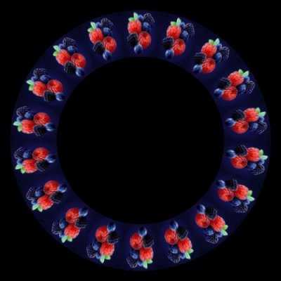 mixed berries $ round preview