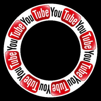 Youtube logo round preview
