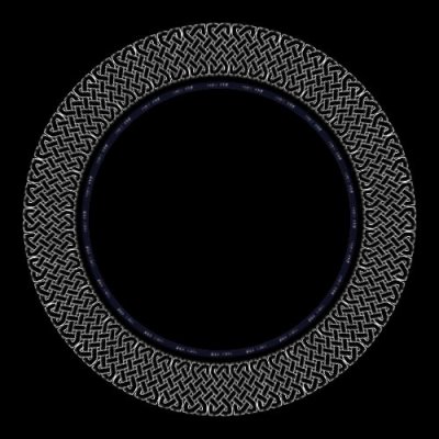 black and white celtic round preview