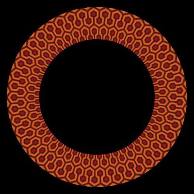 The Shining Hotel Carpet round preview