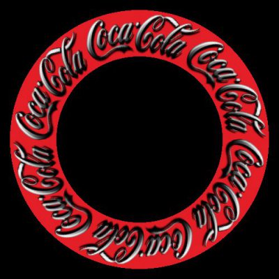 Coca Cola logo round preview