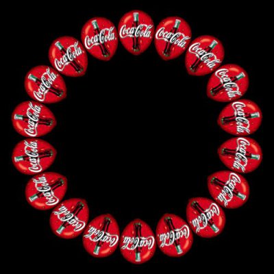 Coca Cola logo round preview