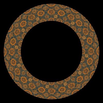 Ornament sun pattern round preview