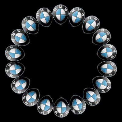 BMW logo round preview