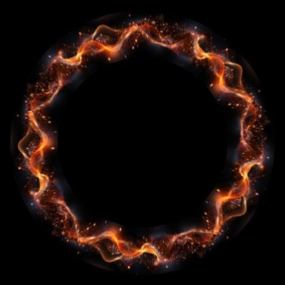 abstract light wave round preview