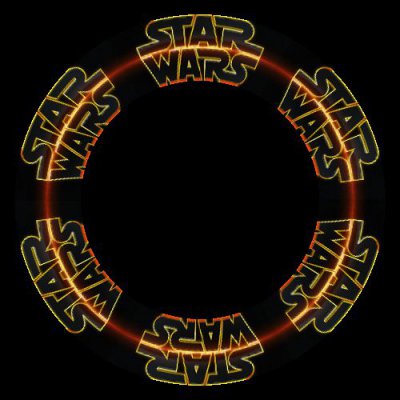 star wars logo round preview