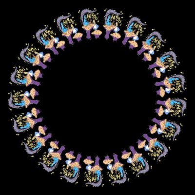 Alice in Wonderland Caterpiller round preview