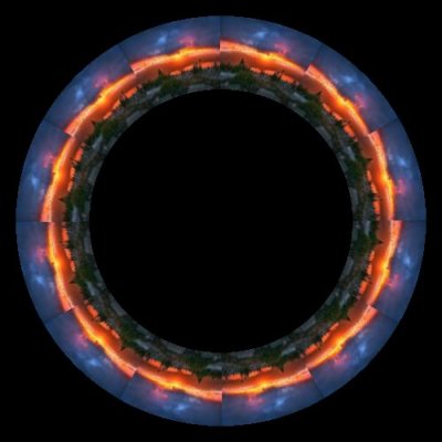 Mountain sunset 8 round preview