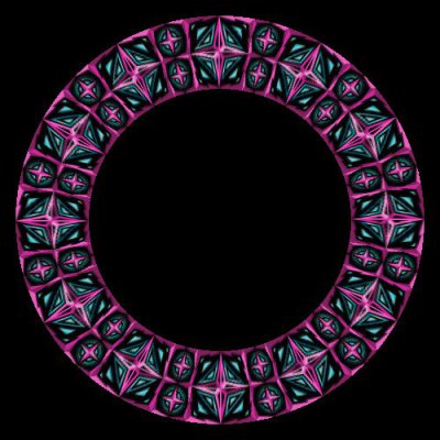 4 Pointed Stars In Boxes round preview