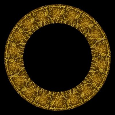 gold triangles round preview