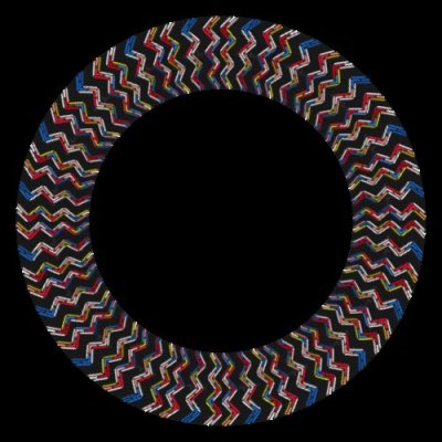 pattern lines round preview