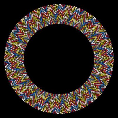 lines rainbow round preview