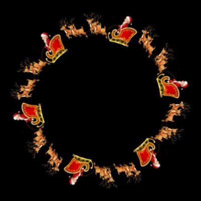 santa claus round preview