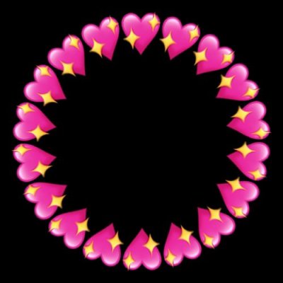 emoji sparkling heart round preview