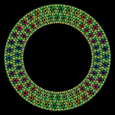 Hexacubes With Spectrum Stars round preview