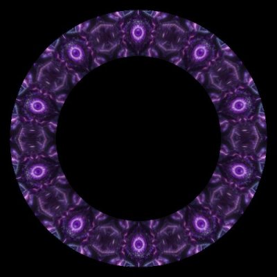 Purple Fractal round preview