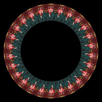 warrior face round preview