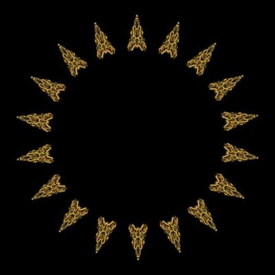 christmastree abstract elegant round preview