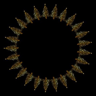 christmastree abstract elegant2 round preview