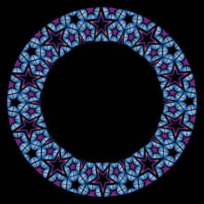 Pentagon & Stars round preview