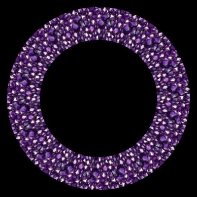 Purple Quartz Shards round preview