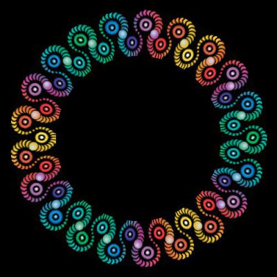 Rainbow Worm round preview