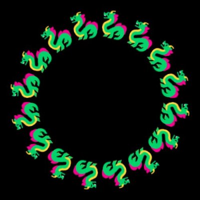 dragon emoji round preview