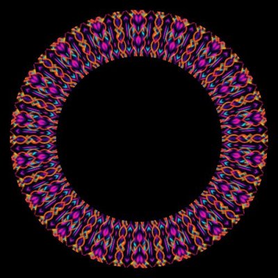 neon rainbow round preview