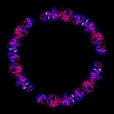 Neon Bubbles round preview