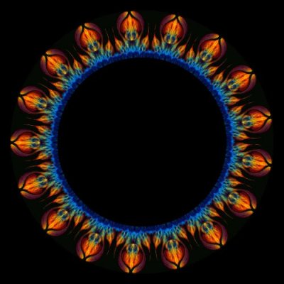 Flower round preview