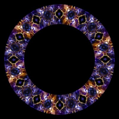 motif cosmique3 round preview