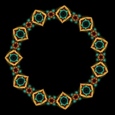 motif cosmique2 round preview