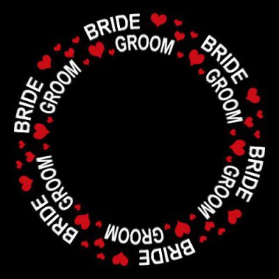 bride and groom round preview