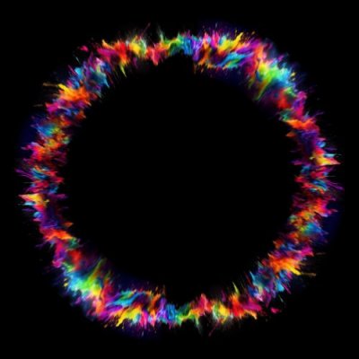 Colour Burst round preview