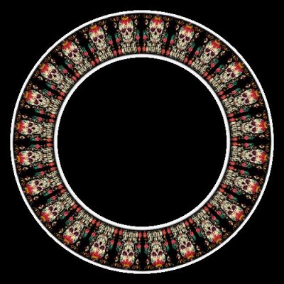 Dia de los muertos round preview