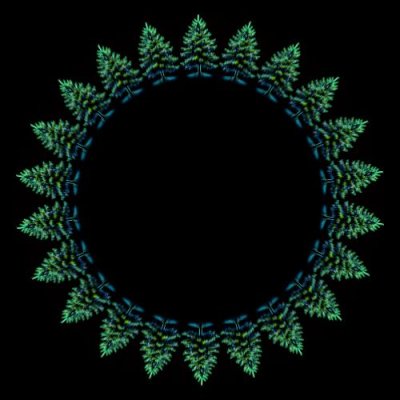 Spruce tree 2 round preview