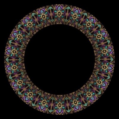 NAMJIRA-ArtDecoNeonPattern1 round preview