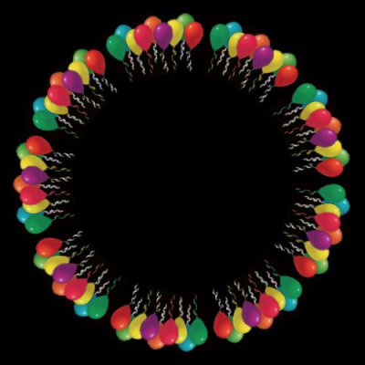 birthday party balloons round preview