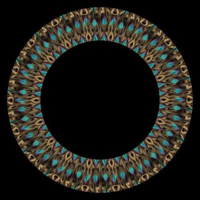 NAMJIRA-ArtDecoNeonPattern3 round preview