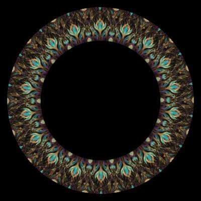 NAMJIRA-ArtDecoNeonPattern4 round preview