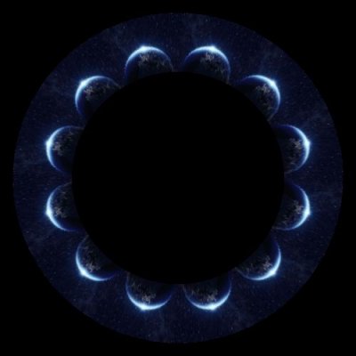 planet earth at night round preview