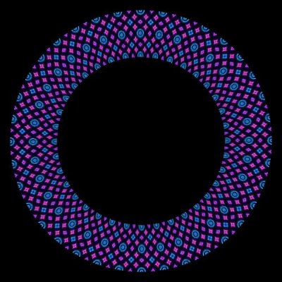 Neon Glow round preview