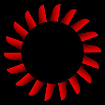 [starfury] FILL ease out, ease in 2 _ Black to Red round preview