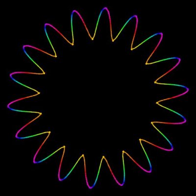 [starfury] LINE RAINBOW sine round preview