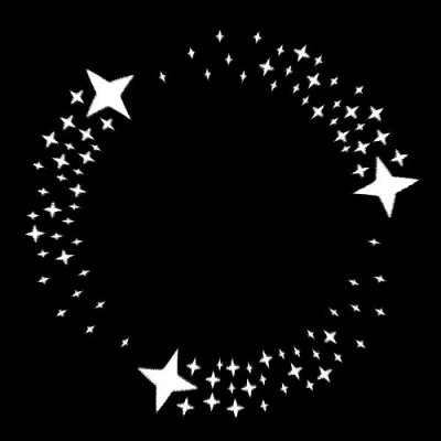 Starshower plain round preview